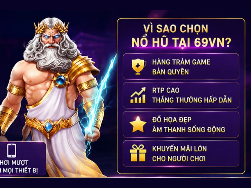 Vì Sao Game Nổ Hũ Tại 69VN Được Người Chơi Yêu Thích